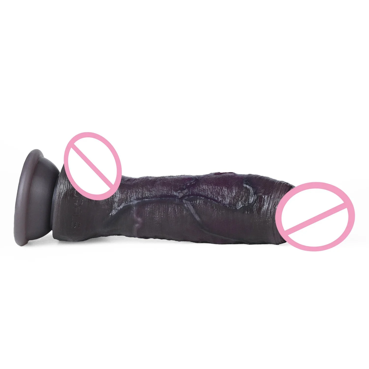 8.03in Silicone Realistic Suction Cup Male Masturbator Authentically Textured Masturbation Product Available