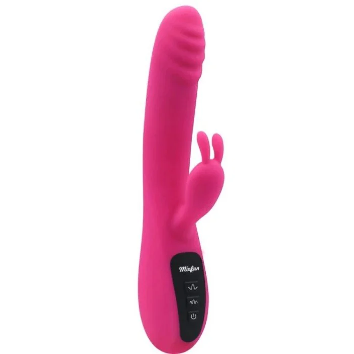 Adult Rabbit Vibrator With Rabbit Ear Artificial Penis for Clitoral Stimulating Toys