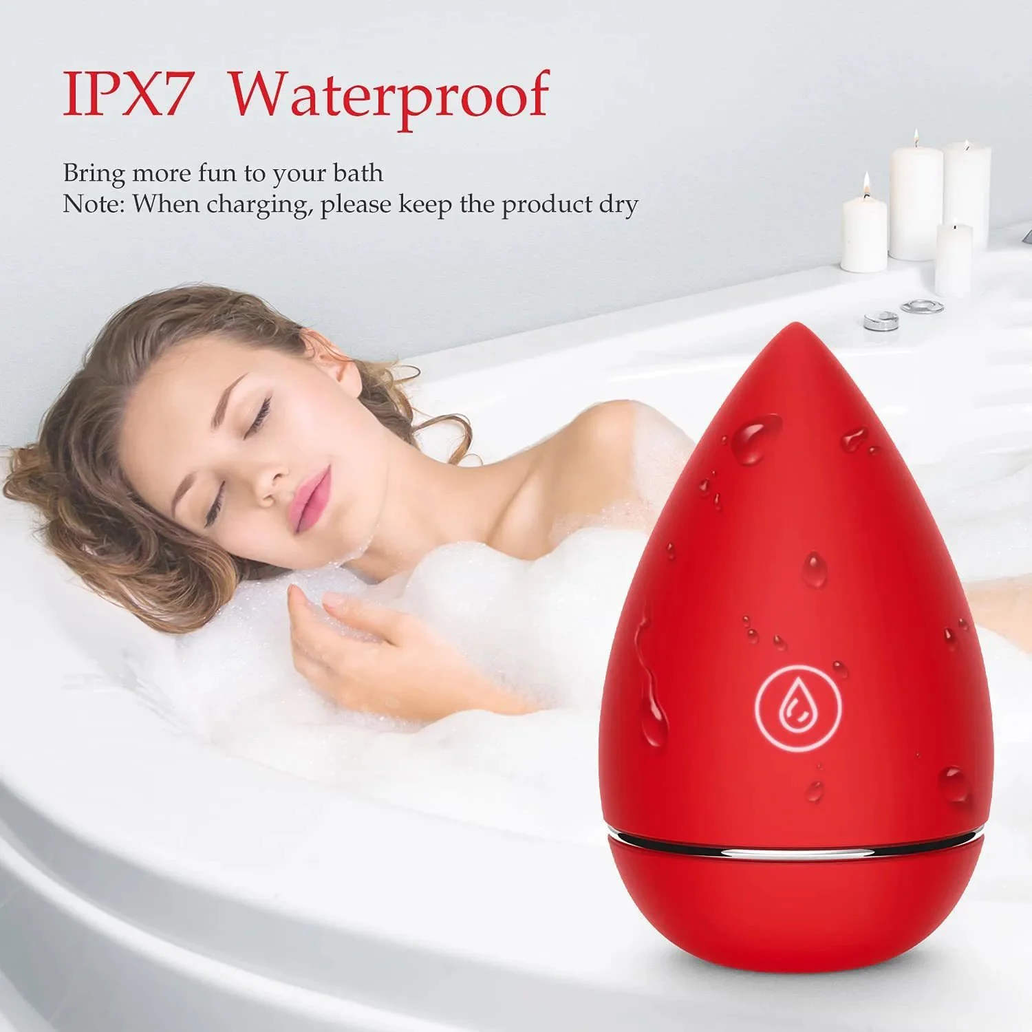 10 Speed Beauty Egg Shaped Breast Nipple Clitoral Sucking Clit Stimulator G Spot Sex Toy for Woman