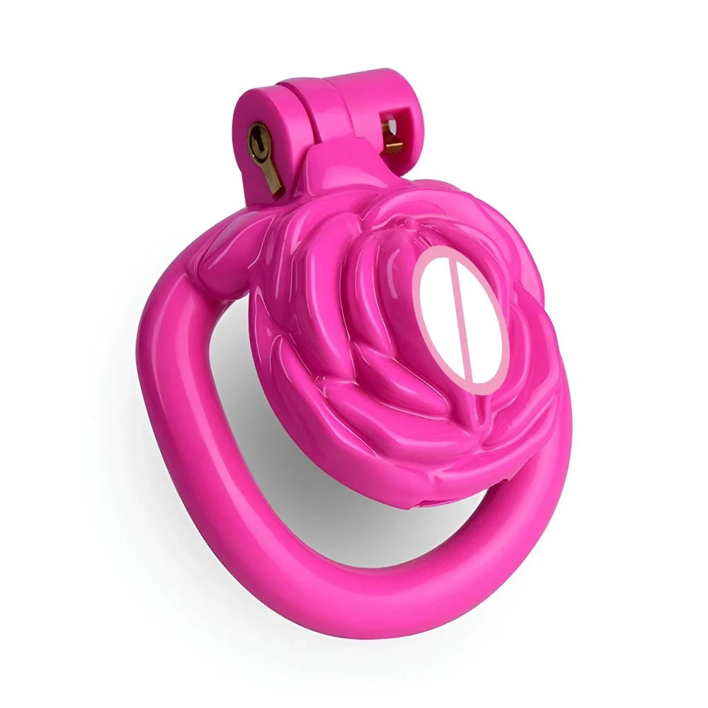 5 Style Pink Cock Cages 3D Print Resin ABS Cock Cage Male Chastity Device Penis Cage for BDSM Player