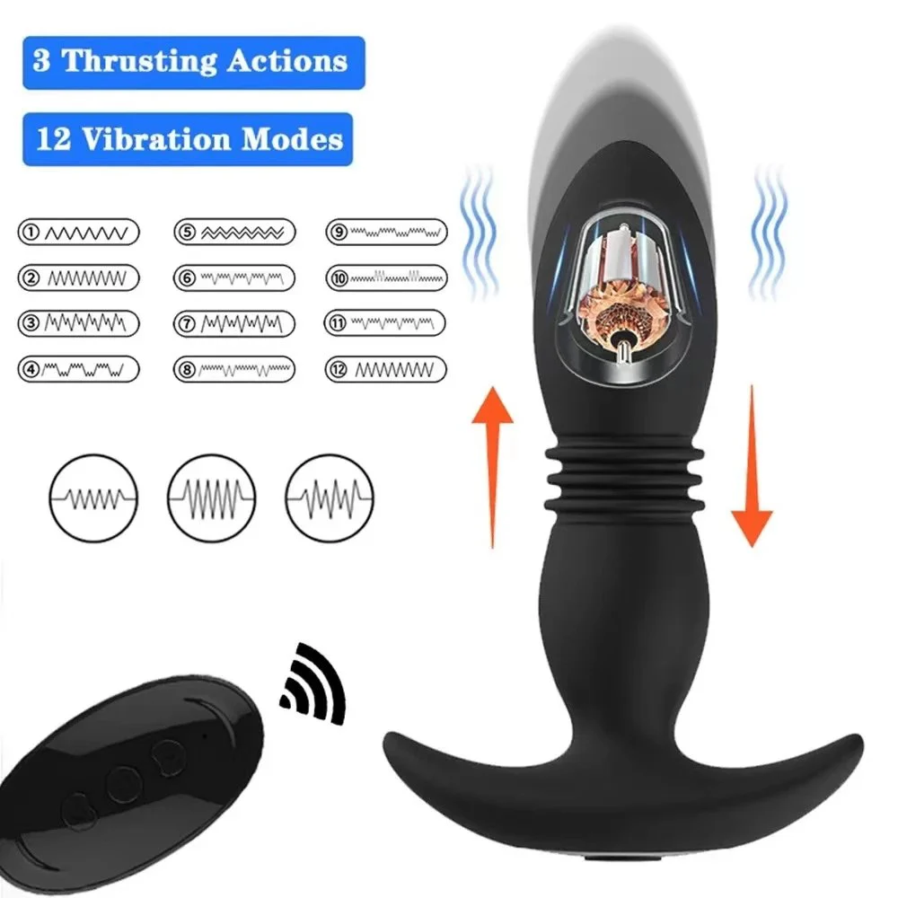 Anal Massager Vibrator Male Anal Plug for Woman Anal Plug Silicone for Men