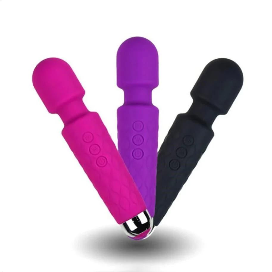 20 Frequency Women's Mini Wand G-Spot Vibrator for Female Portable Mini Vibrator Sex Toys