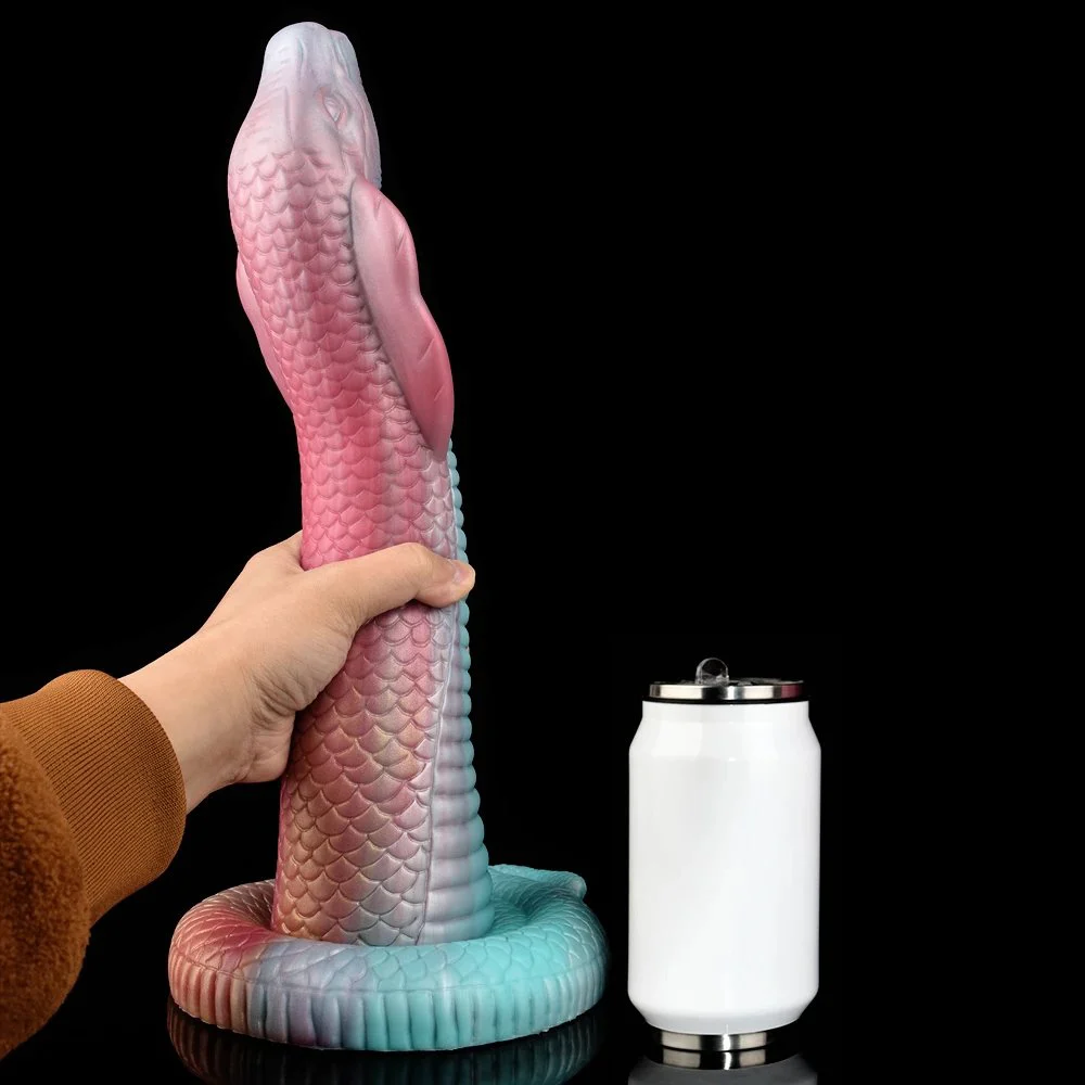 15.35 Inch Realistic Huge Monster Anal Butt Plug Platinum Liquid Silicone Toy Adult Sex