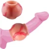 Dog Knot Men Penis Enlargement Glans Masturbate Stimulate Sex Toys for Men Silicone Cock Ring Dildo Sleeve Size S M L