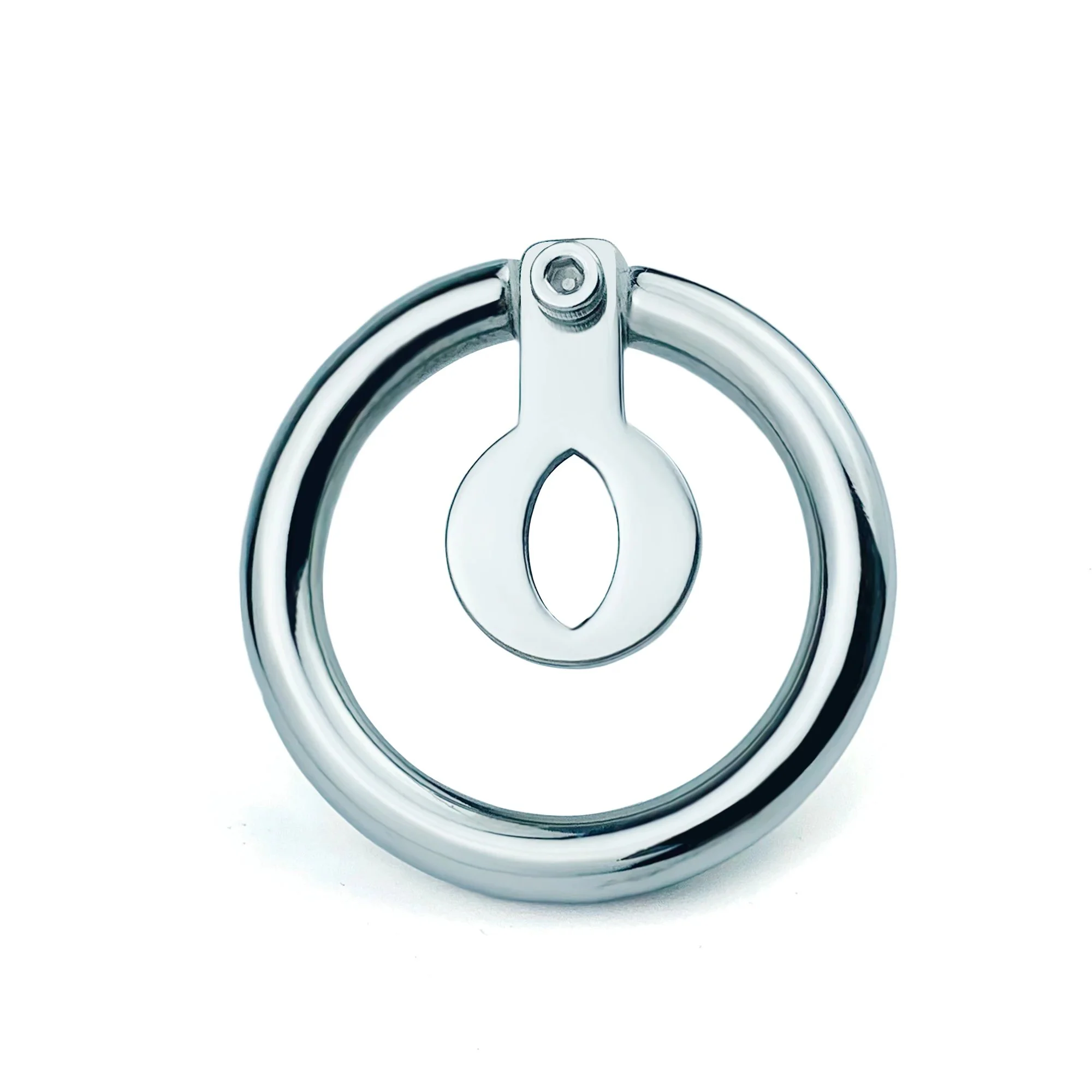 Adult Store Mini Man Chastity Device Lock Metal Cock Cage Penis Ring Lock for Male