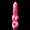 Enlargement Dragon Cock Super Soft Sex Toys Monster Colorful Silicon Sleeves Animal Penis Sleeve for Men
