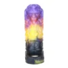 Fantasy Monster Lion Ulkar Dildo Penis Enlargement Sleeve Silicone Open Male Penis Extender Sex Toys