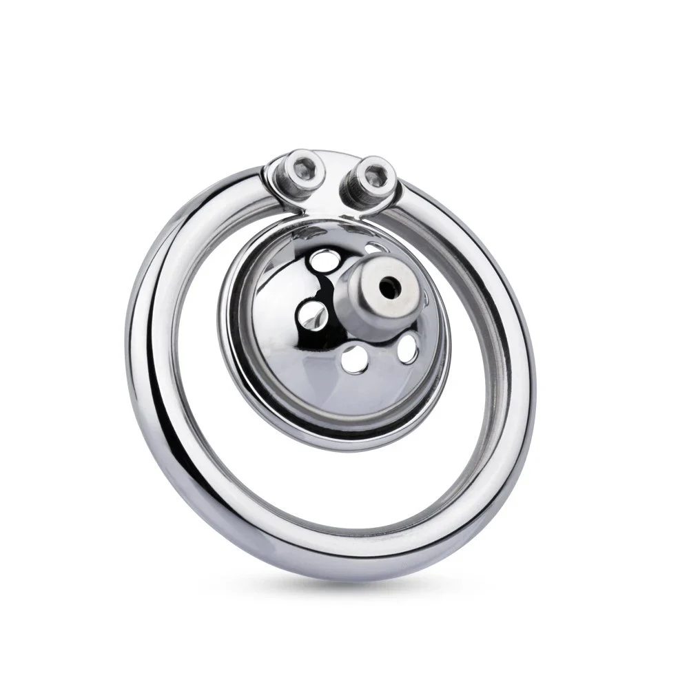 Catheter Guide Design Skeletonized 304 Stainless Steel Chastity Lock