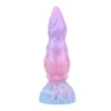 327g Inflatable Fantasy Anal Plug Dildo Couple Game Stimution Sex Toy with Strong Suction Cup