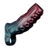 6.6inch XL Monster Penis Sleeve Cock Sleeve with Cock Ring Male Enlargement Penis Delay Ejaculation Reusable Silicone Sex Toy