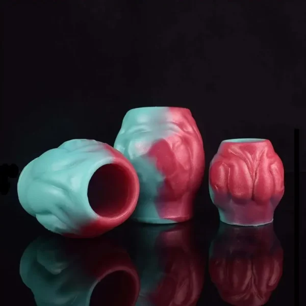 Dog Knot Ball Dildo Enhancement Sex Toys Cock Rings Removable Soft Silicone Penis Sleeve Stretch Vaginal Stimulation Male
