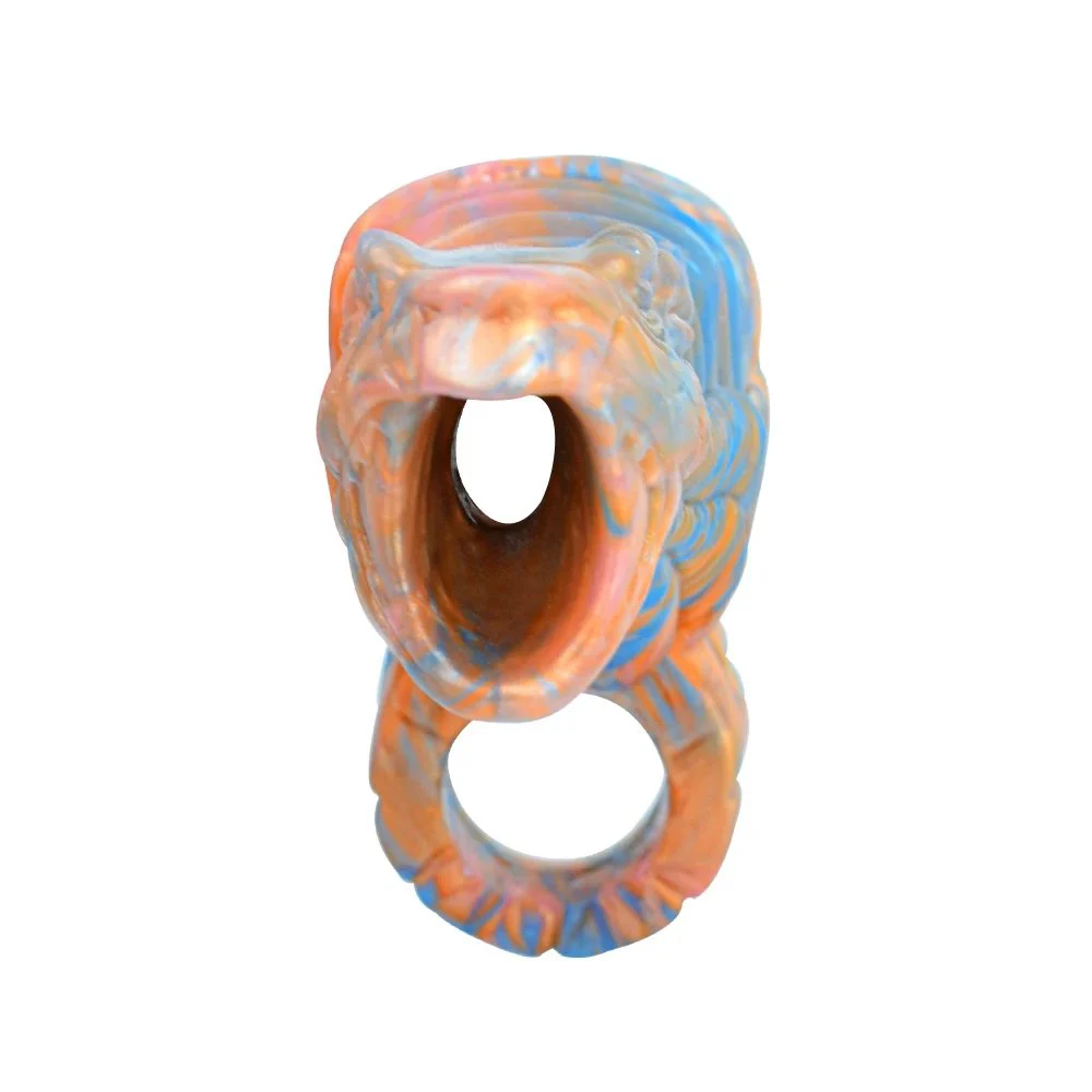 Fantasy Monster Penis Sleeve Extender Giant Dildo Artificial Soft Silicone Male Penis Enlargement Sleeve Male Dildo Sex Toy