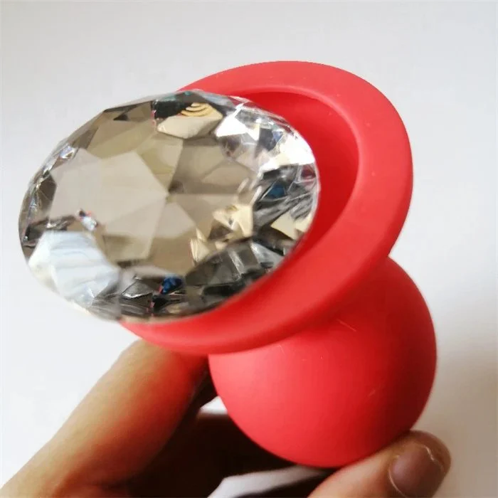 Geisha Sex Toys Silicone Jewelry Anal Plug Set Including Metal and Glass Butt Plug With Options
