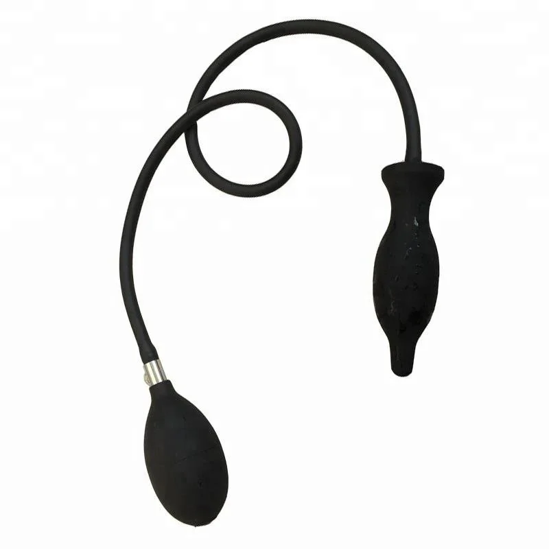 Adult Toy Inflation Anal Plug Gay Tube Silicone Anus Pump