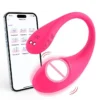 9 Frequency Jumping Egg Dildo G-spot Phone App Controlled Vibrator Sex Toy Love Egg
