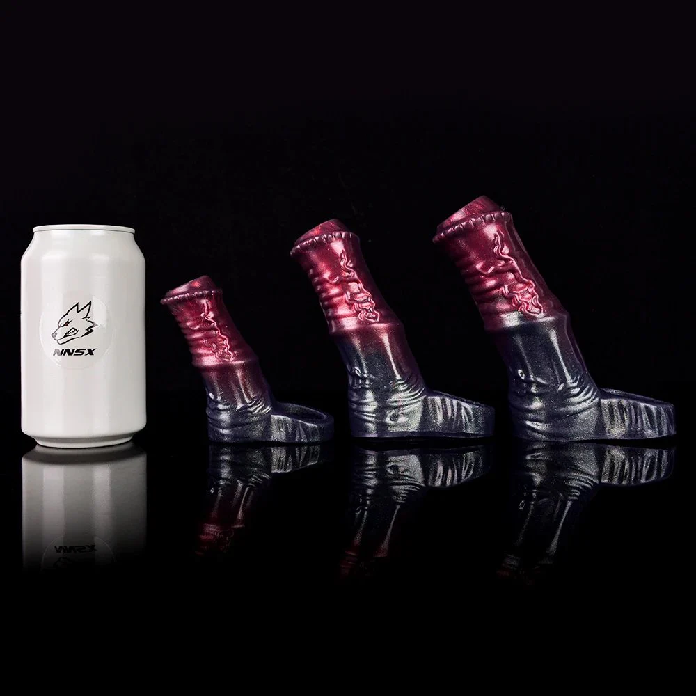 Cock Sleeve Reusable Penis Sleeve Cock Ring Extender with 3 Active Size Silicone Cock Ring Penis Enlarger for Go-Long