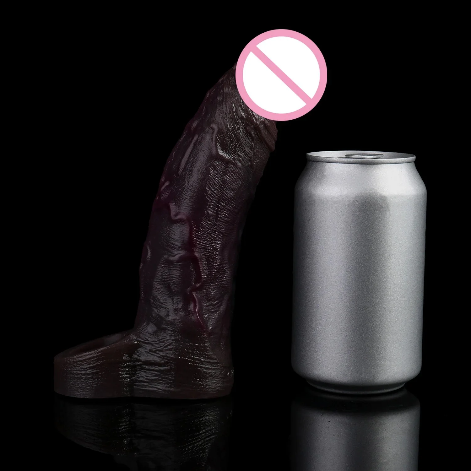 Close Head Penis Sleeve Realistic Cock Ring Dildo Sheath Sex Toy for Men Cock Enlargement Silicone Male Masturbation Couple