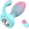 Anal Butt Plug Vibrator Adult Sex Toys for Women Anal Toys Remote Control Vibrating with 10 Vibration for Couple