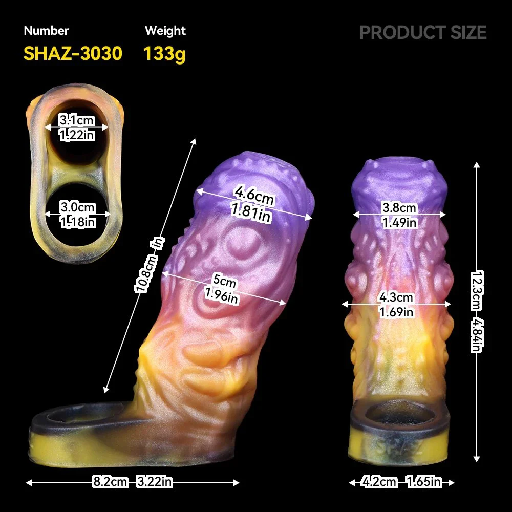 Adult Sex Toys Effectively Improve the Experience of Sex Life Male Penis Extender Opening Design Easy to Wear