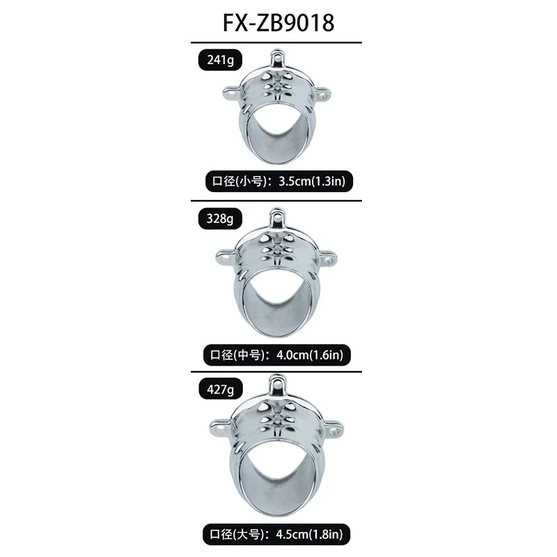 Male Enhancement Toy Stainless Steel Penis Support Effectively Assists Insertion Wearable and Adjustable Adult Toy