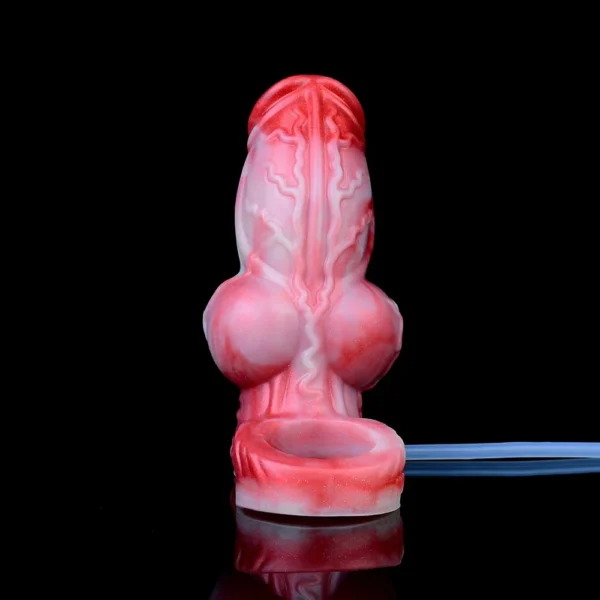 Fantasy Penis Sleeve, Penis Sheath, Cock Sleeve, Enlarger Girth Cock Wearable Demon Dick Silicone Adult Sex Toy for Male