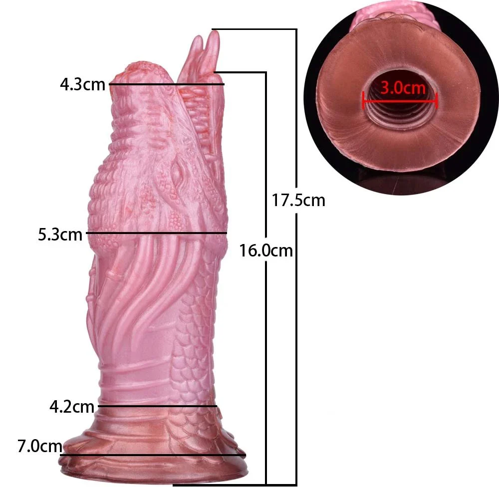 Conquered Dragon Penis Sleeve Couples Sex Toys Realistic Animal Rubber Penis Condom Enlargement Adults Male Sex Toys