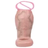 Big Knot Realistic Hollow Dildo Sex Toy for Men Dick Extend Silicone Male Dick Sheath With Anti-drop for Adult Sex