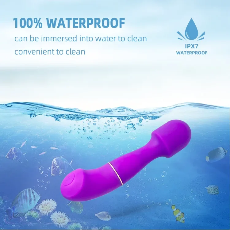 4 Pieces Set 10 Frequency G-spot AV Wand Vibrator Female Orgasm Masturbation Set
