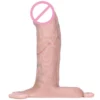 Large Size Penis Wear Self-Binding Rope Fixed Male Penis Extender Platinum Silicone Effective Penis Enlargement