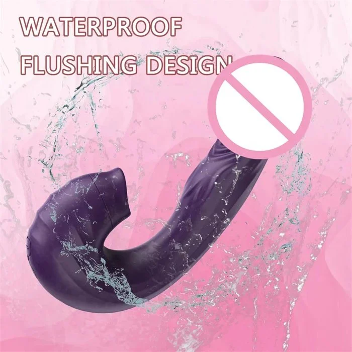 3-in-1 Rabbit G-Spot & Clit Hitting Sucking USB Panty Vibrator USB Powered Sex Products for G-Spot and Vaginal Pleasure