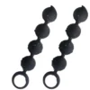 4 Beads Silicone Adult Anal Sex Toys for Couples' Enjoyment