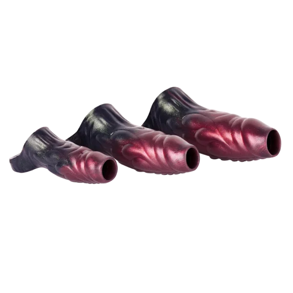 Ergonomic Design Penis Sleeve Reusable Elastic Delay Ejaculation Cock Inner Wall Thread Design Sex Toys for Men