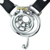 Direct Sales Cock Cage Male Chastity Device With Testicles Brackets Strap on Penis
