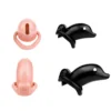 Dolphin-shaped Male Penis Chastity Lock Made of Safe Resin Material Chastity Restraint Suitable As an Adult Toy