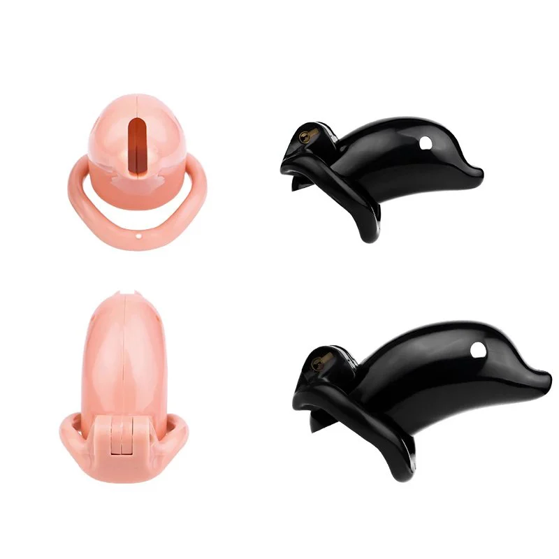 Dolphin-shaped Male Penis Chastity Lock Made of Safe Resin Material Chastity Restraint Suitable As an Adult Toy