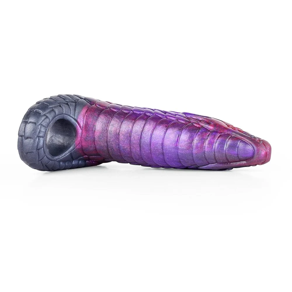 Liquid Silicone Dildo Men's Dildo Hollow Soft Rubber Sleeve to Increase Penis Length Sex Toys for Man