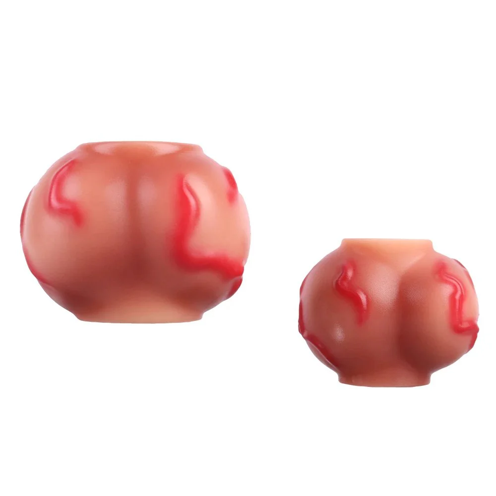 Dog Knot Men Penis Enlargement Glans Masturbate Stimulate Sex Toys for Men Silicone Cock Ring Dildo Sleeve Size S M L