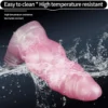 Double Knot Penis Sleeve Delay Ejaculation Sheath Anal Plug Sex Toys for Men Cock Enlargement Adult Pleasure Stimulator