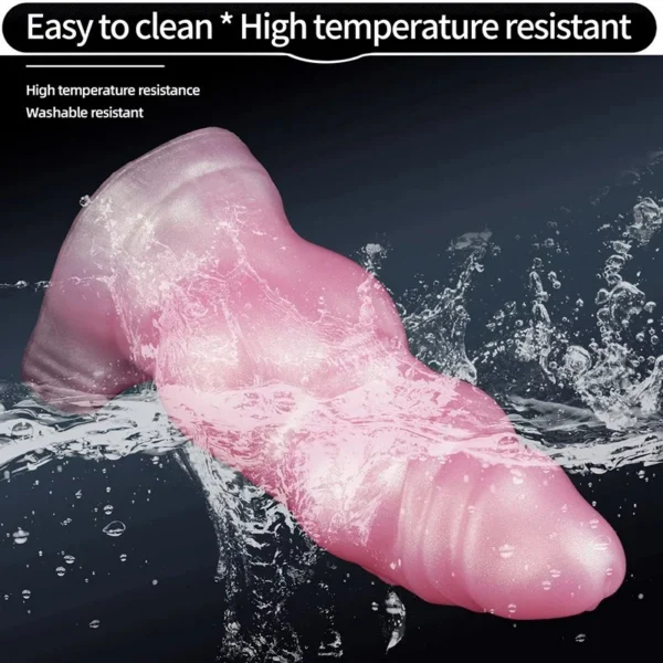 Double Knot Penis Sleeve Delay Ejaculation Sheath Anal Plug Sex Toys for Men Cock Enlargement Adult Pleasure Stimulator