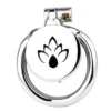 Four Sizes of Chastity Locks with PA Rings Compact Sturdy Cages Flirting for Men