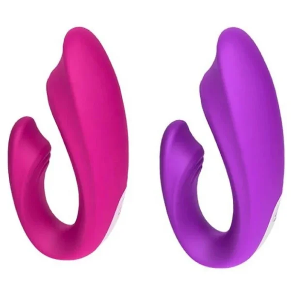 2 in 1 G-Spot Nipple Anal Clitoris Vibrator Flexible Adult Sex Toys for Clit Stimulator Panty Vibrator