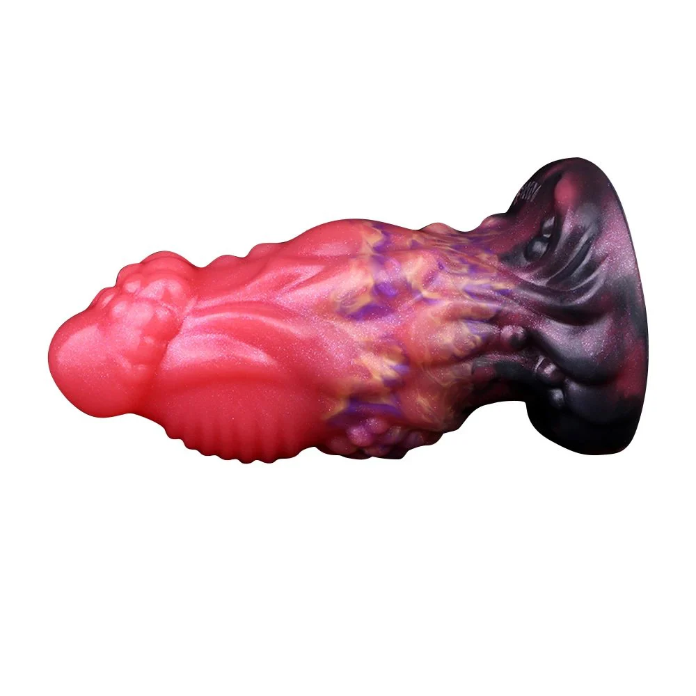 Waterproof Soft Realistic Silicone Anal Plug Dildo for Man and Woman Anus Expansion Masturbator Sex Toys with Strong Suction Cup