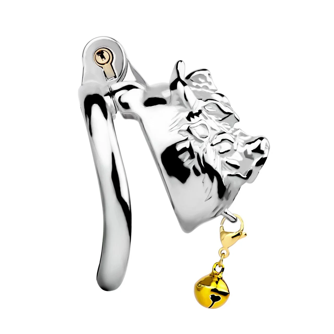 High Quality 304 Stainless Steel Cock Cage with Belt Fetish Shop Sex Toy Chastity Cages for Adult
