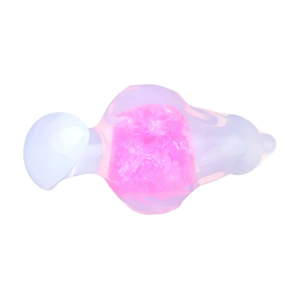 Transparent Crystal Silicone Anal Plug a Sex Toy with a Strong Sensation Suitable for Both Male and Female Anal Use
