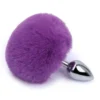 Various Colors Metal Butt Plug Sex Toys Anal Plug With Bunny Tail