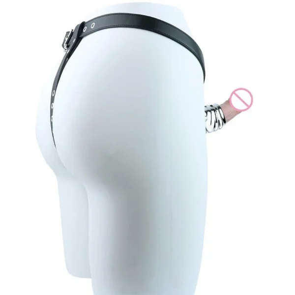 Male Enhancement Toy Stainless Steel Penis Support Effectively Assists Insertion Wearable and Adjustable Adult Toy
