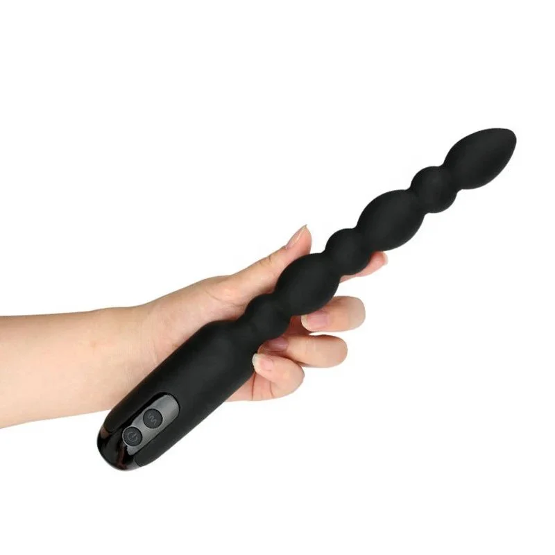 Unisex Vibrating Anal Beads USB Charging Male Prostate Massager Women G-Spot Stimulator Anal Plug