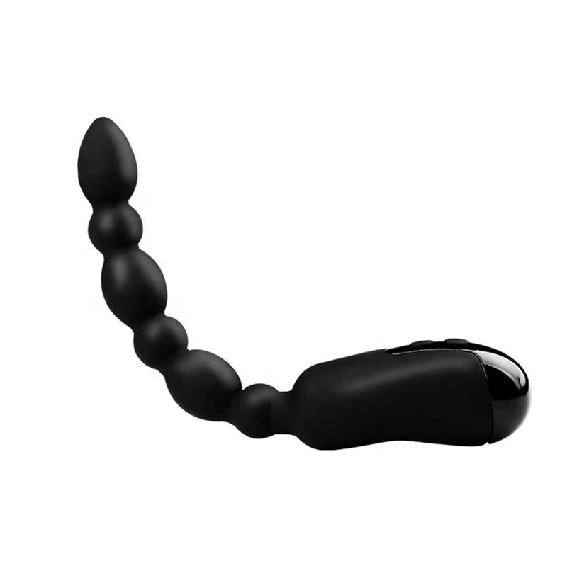 Unisex Vibrating Anal Beads USB Charging Male Prostate Massager Women G-Spot Stimulator Anal Plug