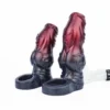 Penis Enlargement Sleeve New Soft Silicone Can Spray Water Fantasy Huge Dildo Male Penis Enlarger Couple Sex Toys