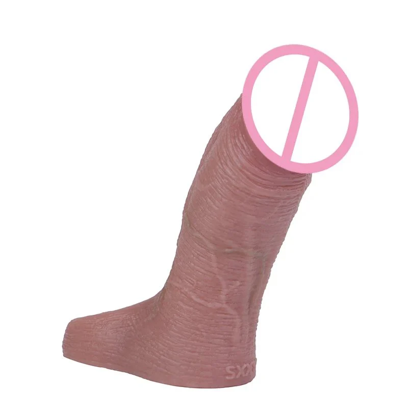 Male Penis Sleeve Silicone Penis Extender Reusable Realistic Penis Enlarger Delay Ejaculation Sex Toys